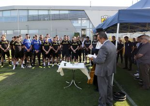 Αγιασμός στα Σπάτα με παρουσία Μελισσανίδη! (ΦΩΤΟ)