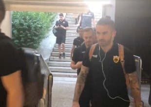 Η άφιξη των πρωταθλητών στο ΟΑΚΑ! (VID)