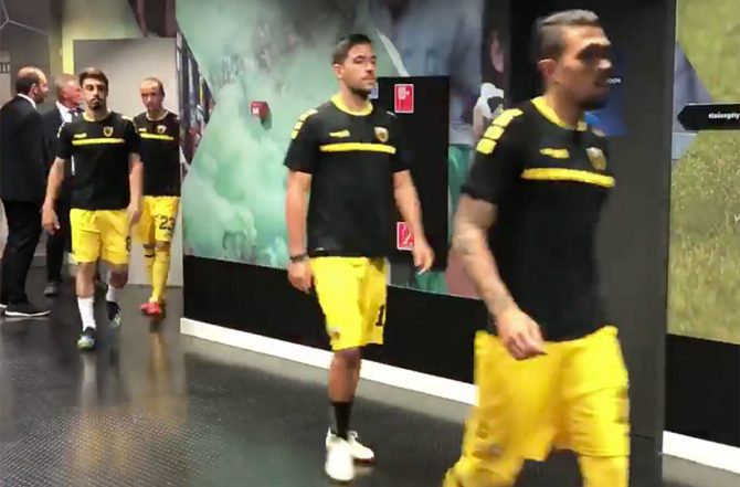 Η έξοδο των «κιτρινόμαυρων» για το Groupama Arena