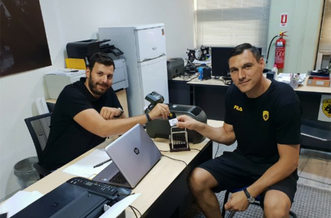ΚΑΕ ΑΕΚ: «Αγάπη διαρκείας από τον Ματσιούλις!» (ΦΩΤΟ)