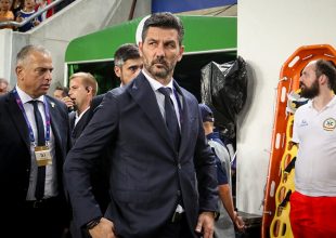 Η αντίδραση του Ουζουνίδη μετά το τελευταίο σφύριγμα