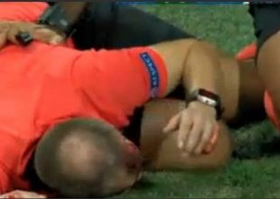 Μπουκάλι μπύρας άνοιξε το κεφάλι του βοηθού στο Στουρμ Γκρατς-ΑΕΚ Λάρνακας