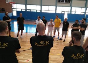 Προπόνηση στους Αγίους με Αλεξίου