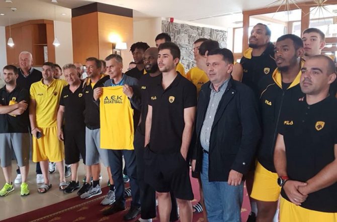 Επίσκεψη για την ΑΕΚ στη Σερβία