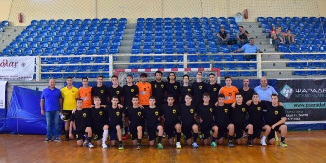 Το πρόγραμμα εφήβων και παίδων στο χάντμπολ