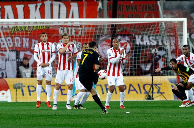 Το αφιέρωμα της FIFA στο γκολ του Χριστοδουλόπουλου με τον Ολυμπιακό