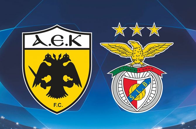Χουλτ και …Κατσουράνης στο Match Programme του ΑΕΚ – Μπενφίκα!