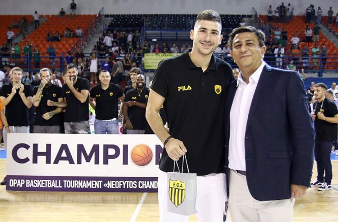 Ο Μωραΐτης MVP του Τουρνουά της Κύπρου!
