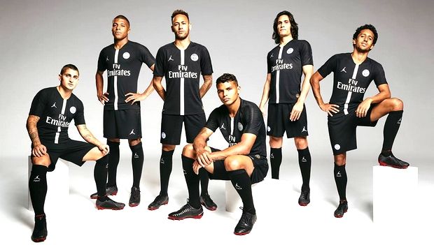 Με λογότυπο Τζόρνταν η Παρί Σεν-Ζερμέν στο Champions League