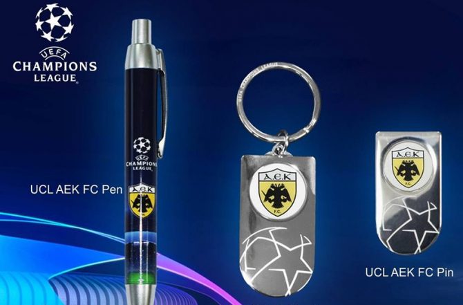 Νέα προϊόντα Champions League για την ΑΕΚ (ΦΩΤΟ)