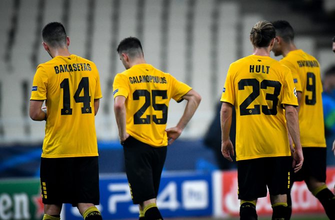 Highlights και γκολ από το ΑΕΚ – Μπενφίκα