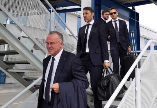 Με εντυπωσιακό τρόπο έφτασε η Μπάγερν στην Αθήνα (ΦΩΤΟ)