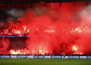 Οπαδοί της Παρί Σεν Ζερμέν και της Νάπολι πανηγυρίζουν μαζί!
