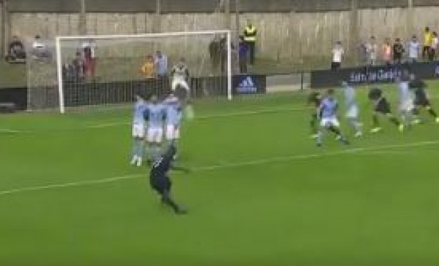 Γκολάρα με απευθείας φάουλ ο Βινίσιους (vid)
