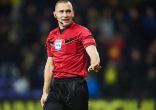 Ο Τριτσώνης… είδε από κοντά τον Δανό που θα σφυρίξει στο ΟΑΚΑ