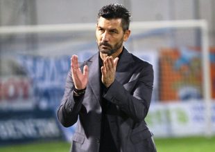 Ουζουνίδης: «Κάναμε λάθη στο πρώτο ημίχρονο»