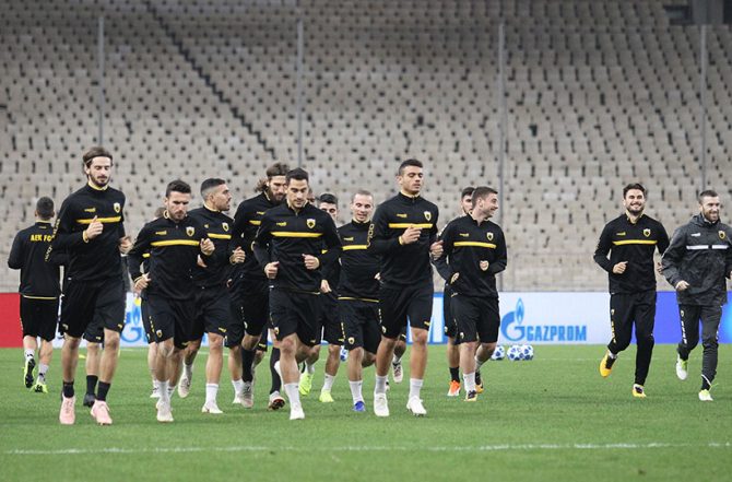 Με τα γνωστά προβλήματα η προπόνηση
