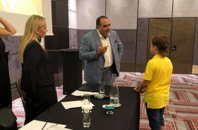 Η ομιλία του κ.Σφακιανάκη στο AEK Kids Club (VIDEO)