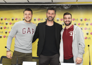 Η ανανέωση της συνεργασίας ΠΑΕ ΑΕΚ-LG (VIDEO)