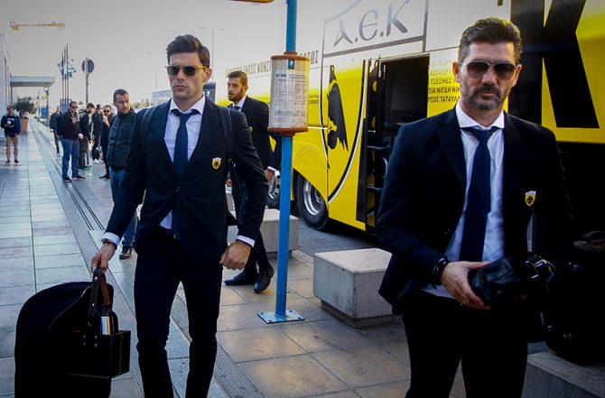 Πέταξε για Μόναχο η ΑΕΚ (PICS)