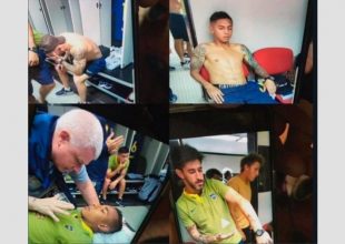 Σοκ, νοσοκομείο τα αποδυτήρια της Μπόκα (pic & vid)
