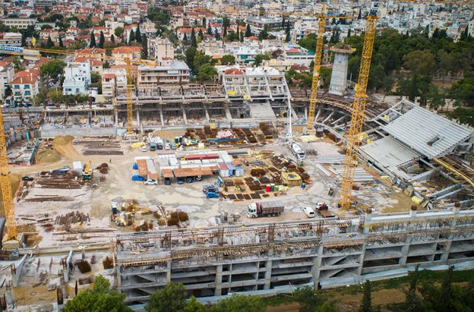 Οι σημερινές εργασίες στην Αγιά Σοφιά