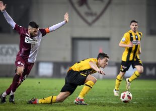 Τα καλύτερα στιγμιότυπα απ’ το Λάρισα – ΑΕΚ