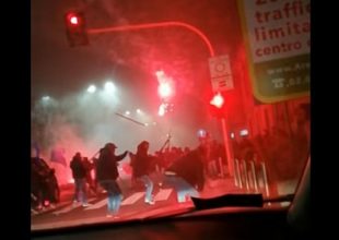 Σοκαριστικό βίντεο από τα επεισόδια με τον νεκρό πριν από το Ίντερ – Νάπολι