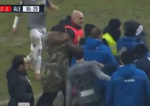 Ο προπονητής της Αλεσάντρια “κατεδαφίζει” με κουτουλιά συνάδελφό του!