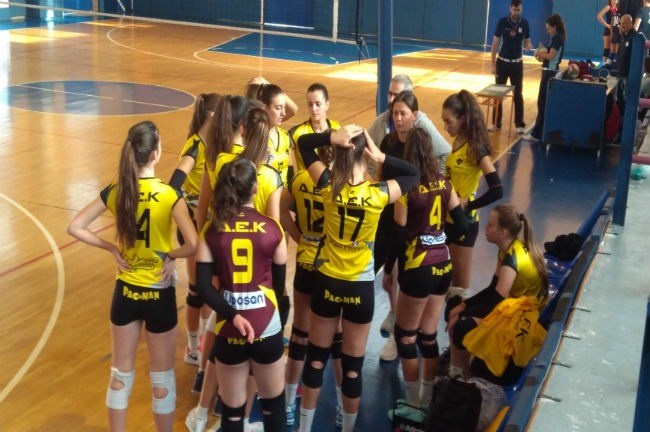 Αποτελέσματα υποδομών βόλεϊ κοριτσιών