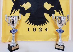 Στα γραφεία της Ερασιτεχνικής τα Κύπελλα της Ξιφασκίας (ΦΩΤΟ)