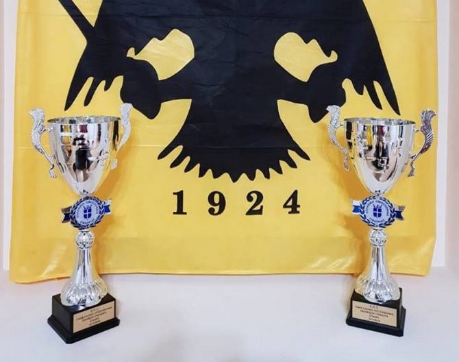 Στα γραφεία της Ερασιτεχνικής τα Κύπελλα της Ξιφασκίας (ΦΩΤΟ)