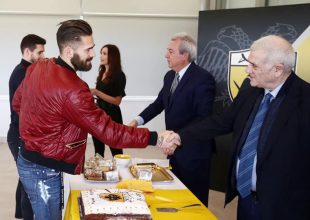 Τα λόγια του Τίγρη στους ποδοσφαιριστές! (VIDEO)
