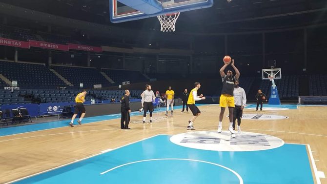 Η προπόνηση της Βασίλισσας στο Cido Arena (ΦΩΤΟ)