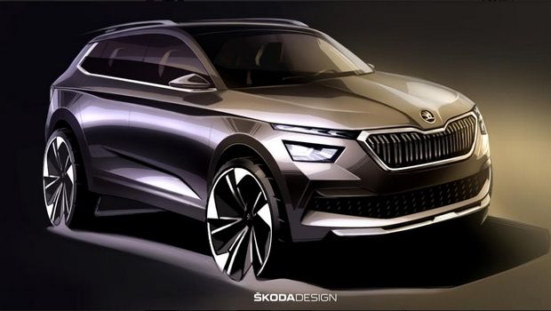 Τα πρώτα σκίτσα του νέου Skoda Kamiq