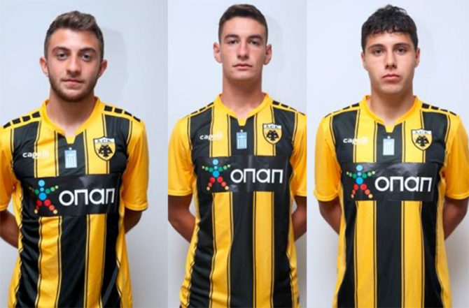 Τρεις της ΑΕΚ στην Εθνική Κ19
