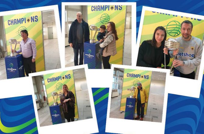 ΟΛΟΙ ΟΑΚΑ για φωτογραφία με το Παγκόσμιο! (ΦΩΤΟ)