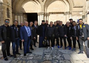Σπουδαίες στιγμές στα Ιεροσόλυμα!