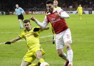 Europa League: Ήττα σοκ της Άρσεναλ στη Λευκορωσία