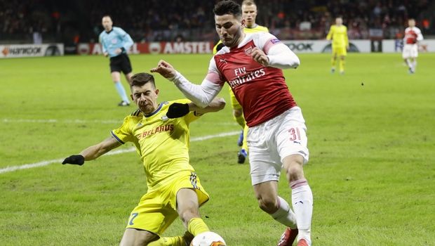 Europa League: Ήττα σοκ της Άρσεναλ στη Λευκορωσία