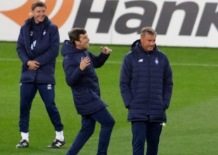 Ντιναμό Κιέβου – Ολυμπιακός: «Ντόπες» των Ultras της Ντιναμό στην προπόνηση (pic)