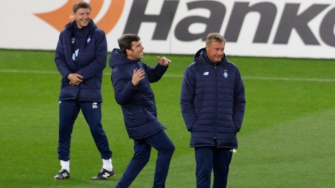 Ντιναμό Κιέβου – Ολυμπιακός: «Ντόπες» των Ultras της Ντιναμό στην προπόνηση (pic)