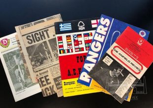 Στο μουσείο της ΑΕΚ ιστορικά match programmes