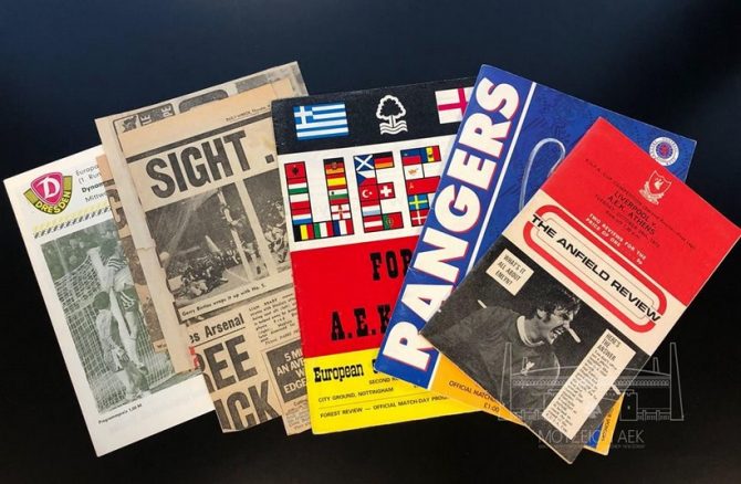 Στο μουσείο της ΑΕΚ ιστορικά match programmes