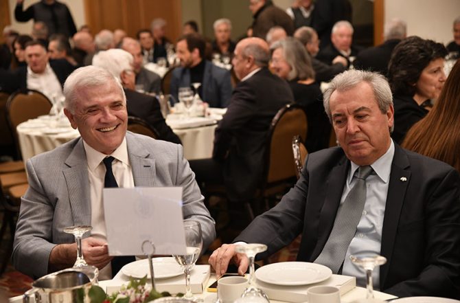 Στην κοπή πίτας της ΕΠΣΑ ο Μελισσανίδης