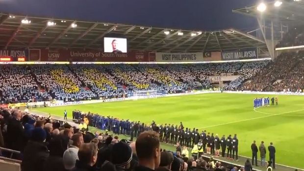 Κάρντιφ: Choreo και ενός λεπτού σιγή για τον Σάλα