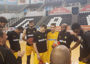 Η προπόνηση της «Βασίλισσας» στο Κλειστό της Πυλαίας