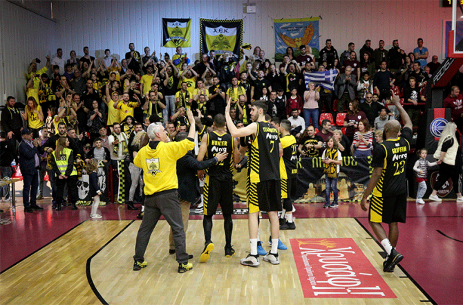 Ολόκληρο το παιχνίδι Ήφαιστος – ΑΕΚ