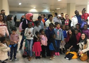 Η ΑΕΚ δίπλα στα παιδιά του Κέντρου Συμπαραστάσεως Παλλινοστούντων και Μεταναστών