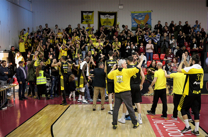 Χωρίς κόσμο η ΑΕΚ στην Πάτρα